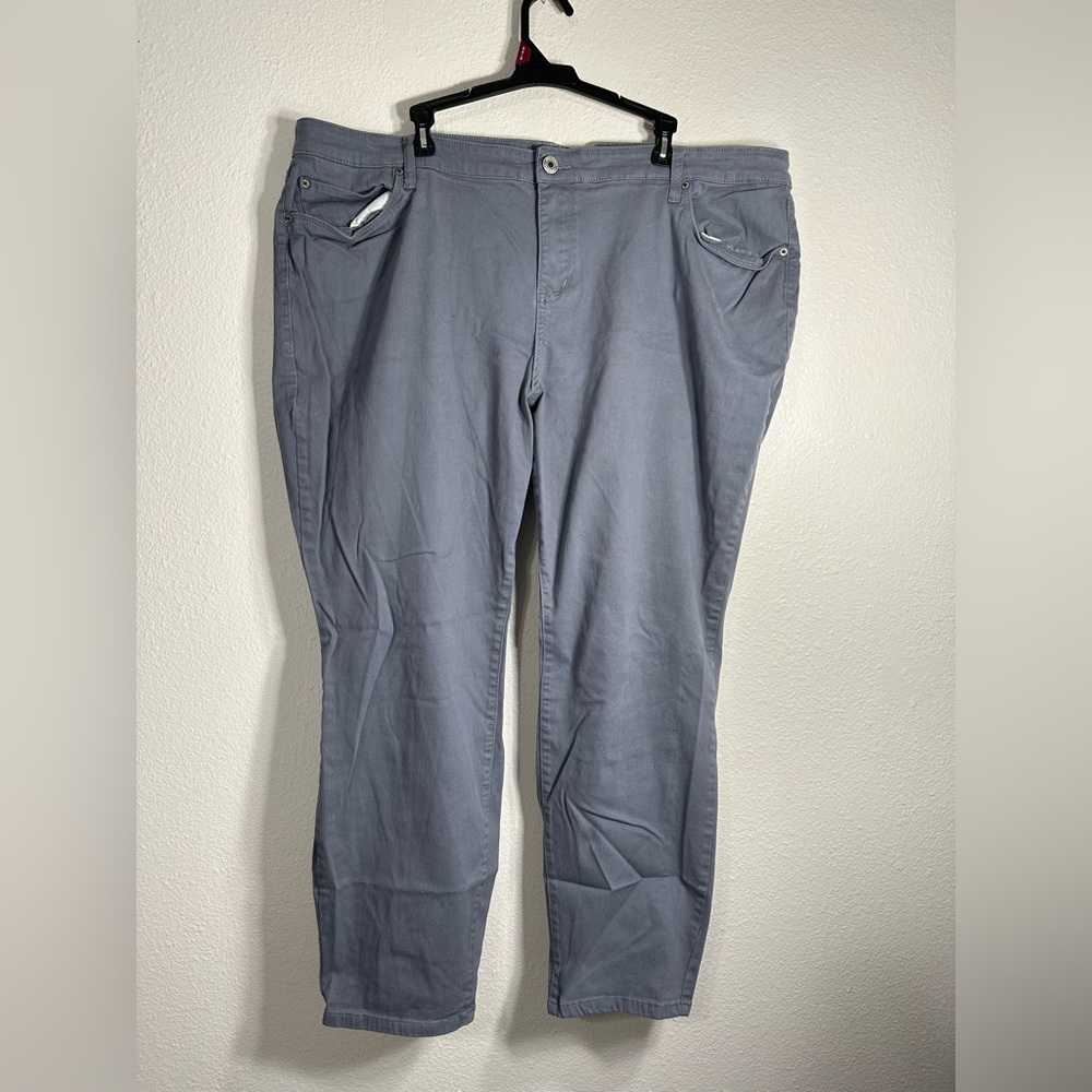 STS Blue Pants Skinny Ankle Stitch Fix Zip Pockets